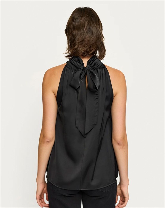 SRAbia Halter Neck Top - Black